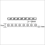 Quarter Tubular Plate